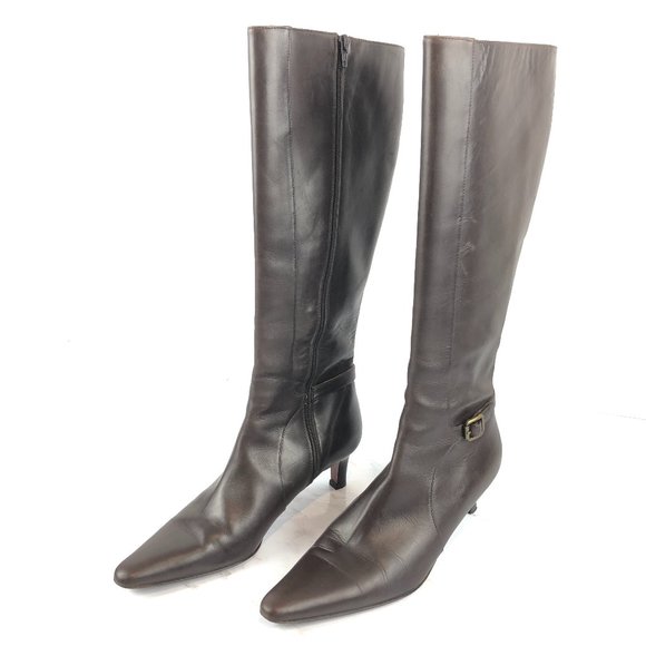 Ralph Lauren Shoes - Ralph Lauren Leather Tall Boots Italy Made